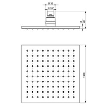 Lexi 200mm Shower Head